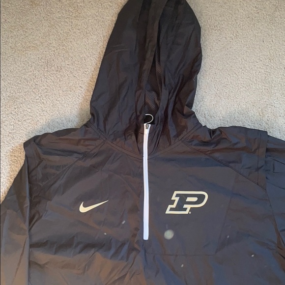 Nike Purdue quarter zip sideline jacket - Picture 2 of 4